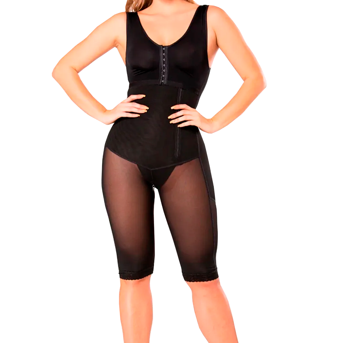 Faja Colombiana Post Quirúrgica Compresión Alta, Fajas Colombianas Moldeadora de Figura Tipo Pescador Realza Pompas