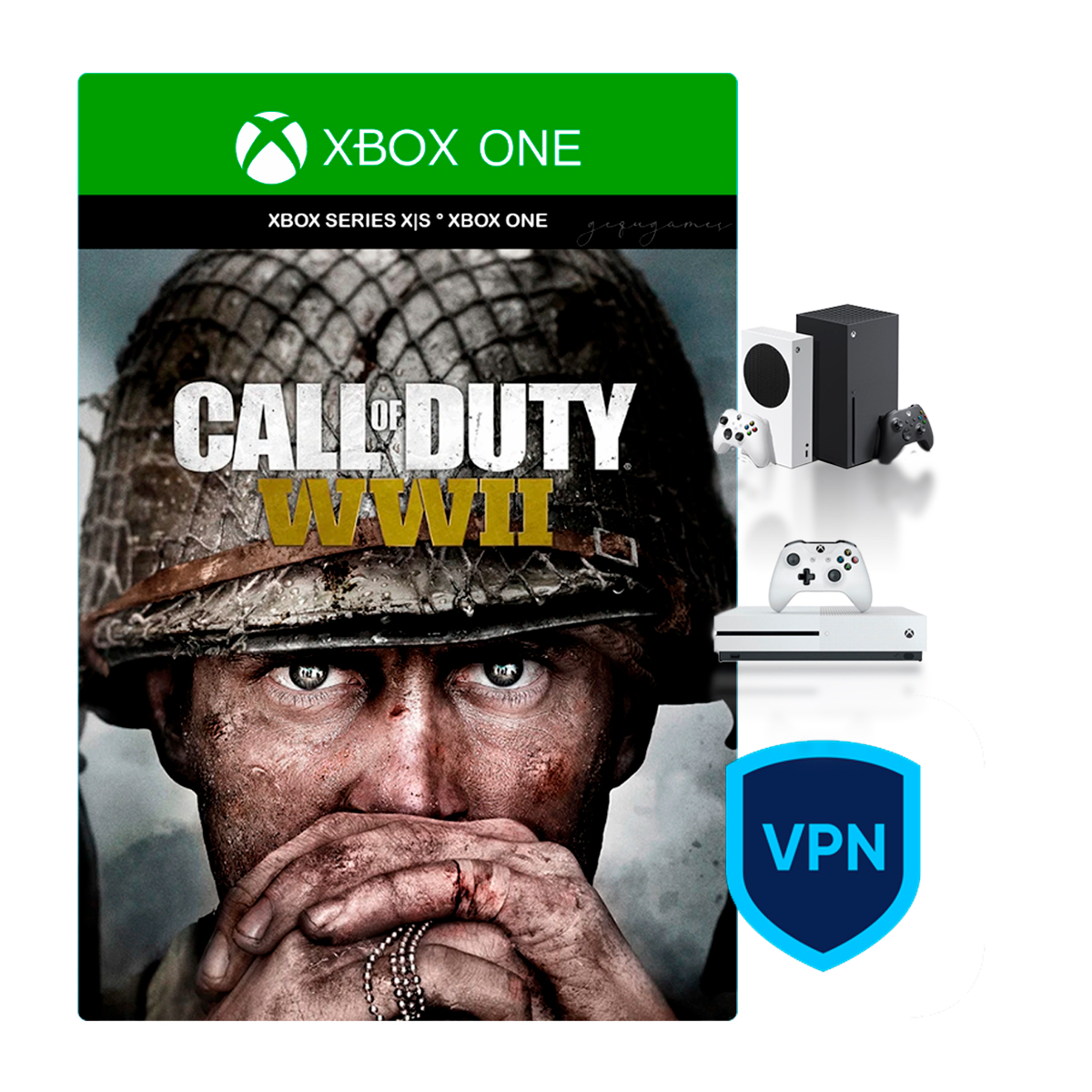 Call Of Duty Ww2 Gold Edition Codigo Digital Vpn