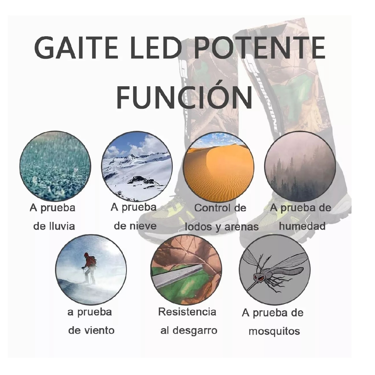 Protectores Piernas Exteriores Contra Serpientes E Insectos