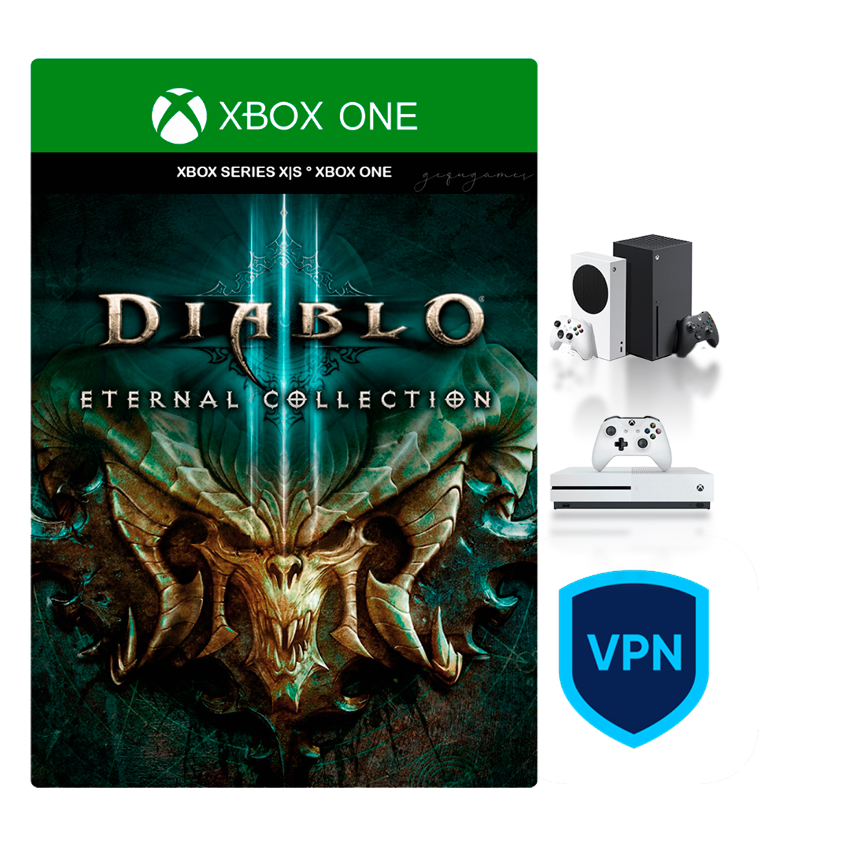 Diablo 3 Eternal Collection Codigo Digital VPN