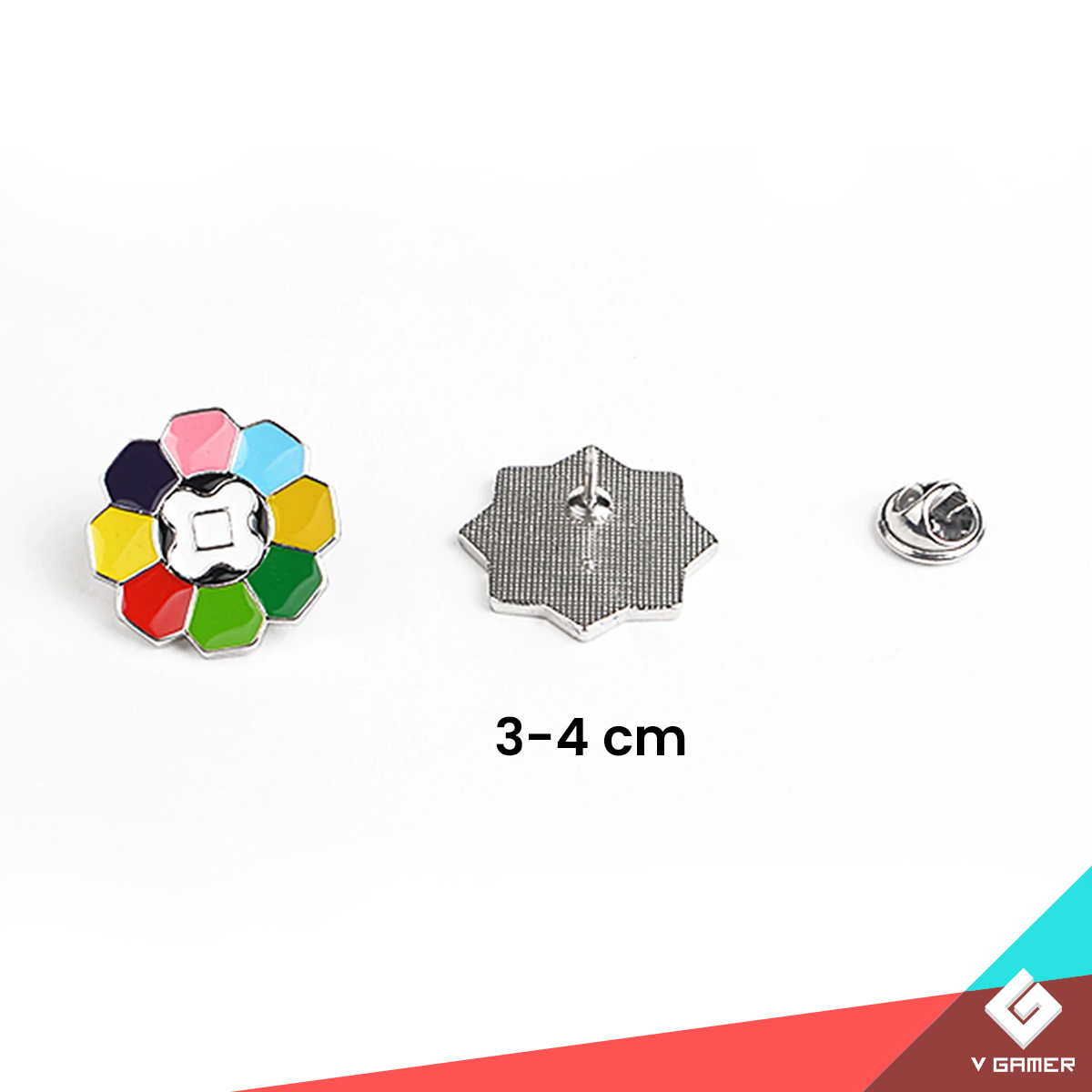 Medallas De Gimnasio Pokemon Coleccionables Estuche Pines Insignia