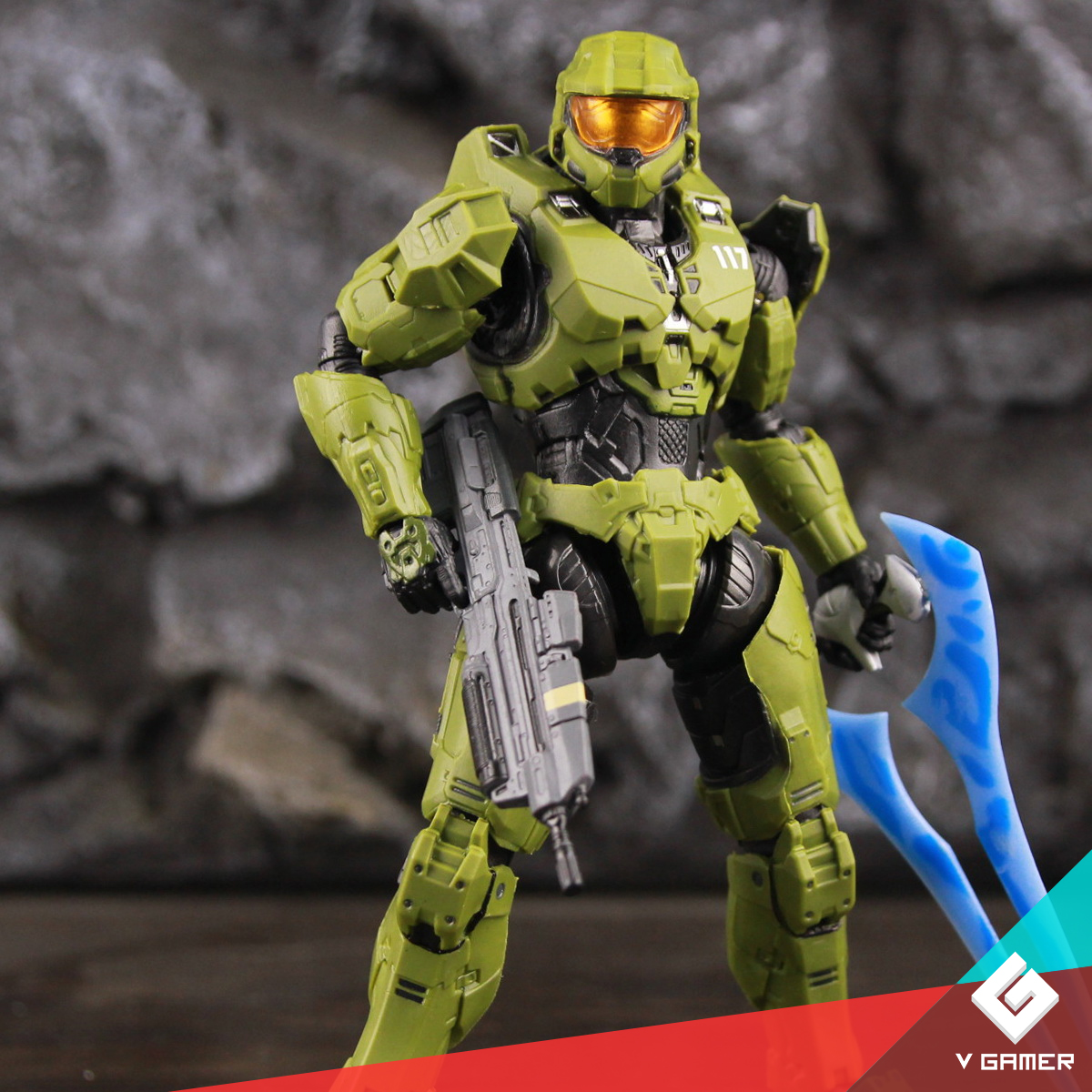 Figura Halo Infinite Coleccionable Master Chief A Escala Premium