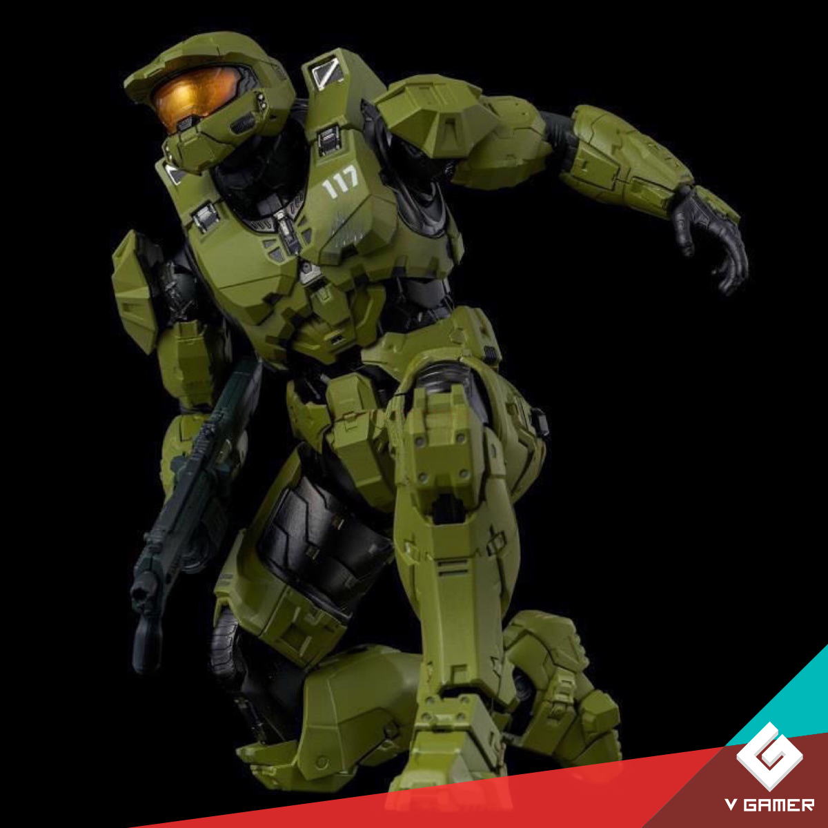 Figura Halo Infinite Coleccionable Master Chief A Escala Premium