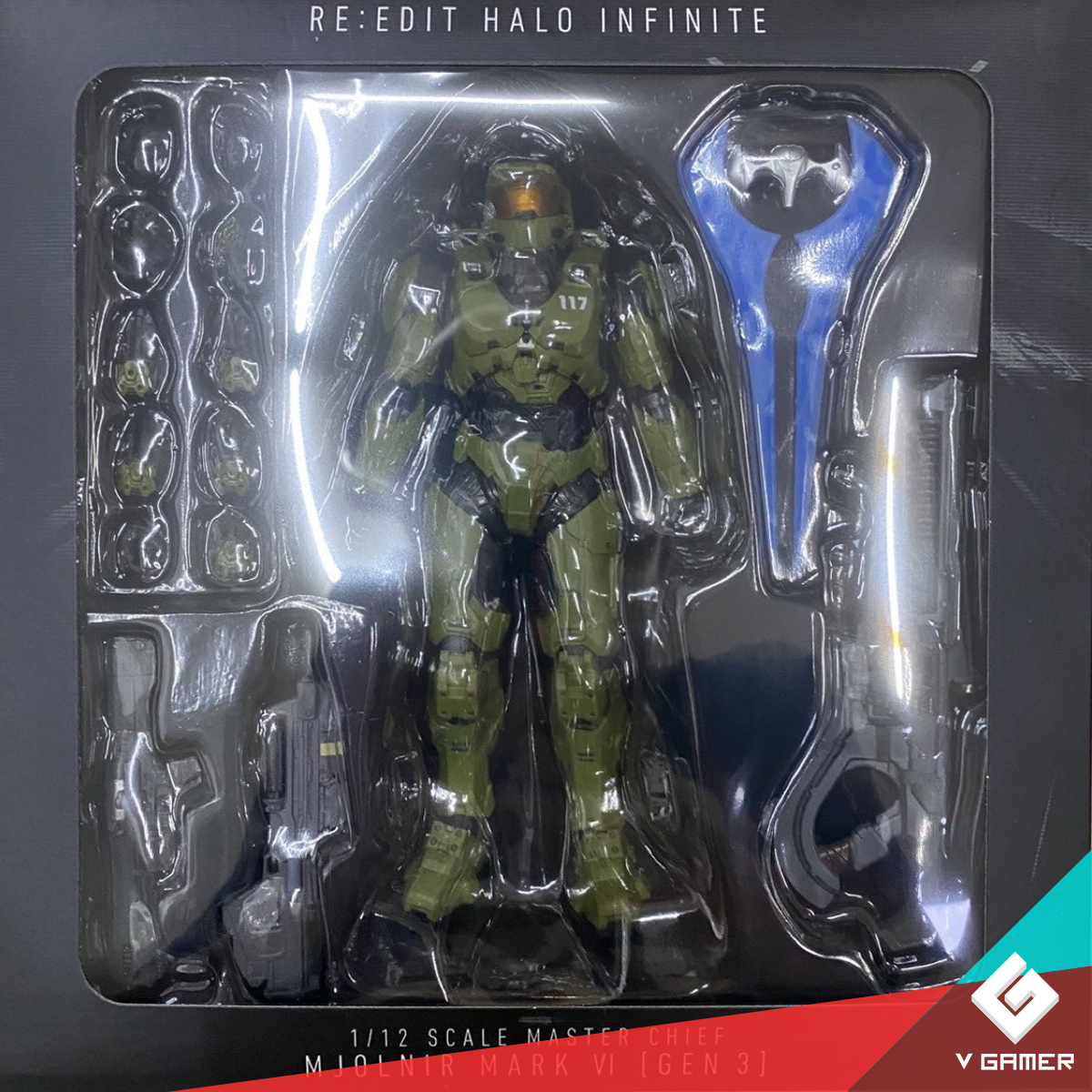 Figura Halo Infinite Coleccionable Master Chief A Escala Premium
