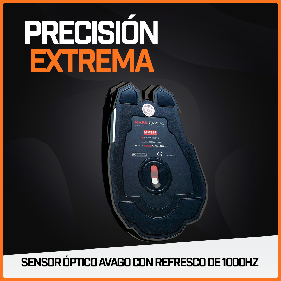 Mouse Gamer Ratón Juegos Usb Periférico Rgb Pc 5000 Dpi