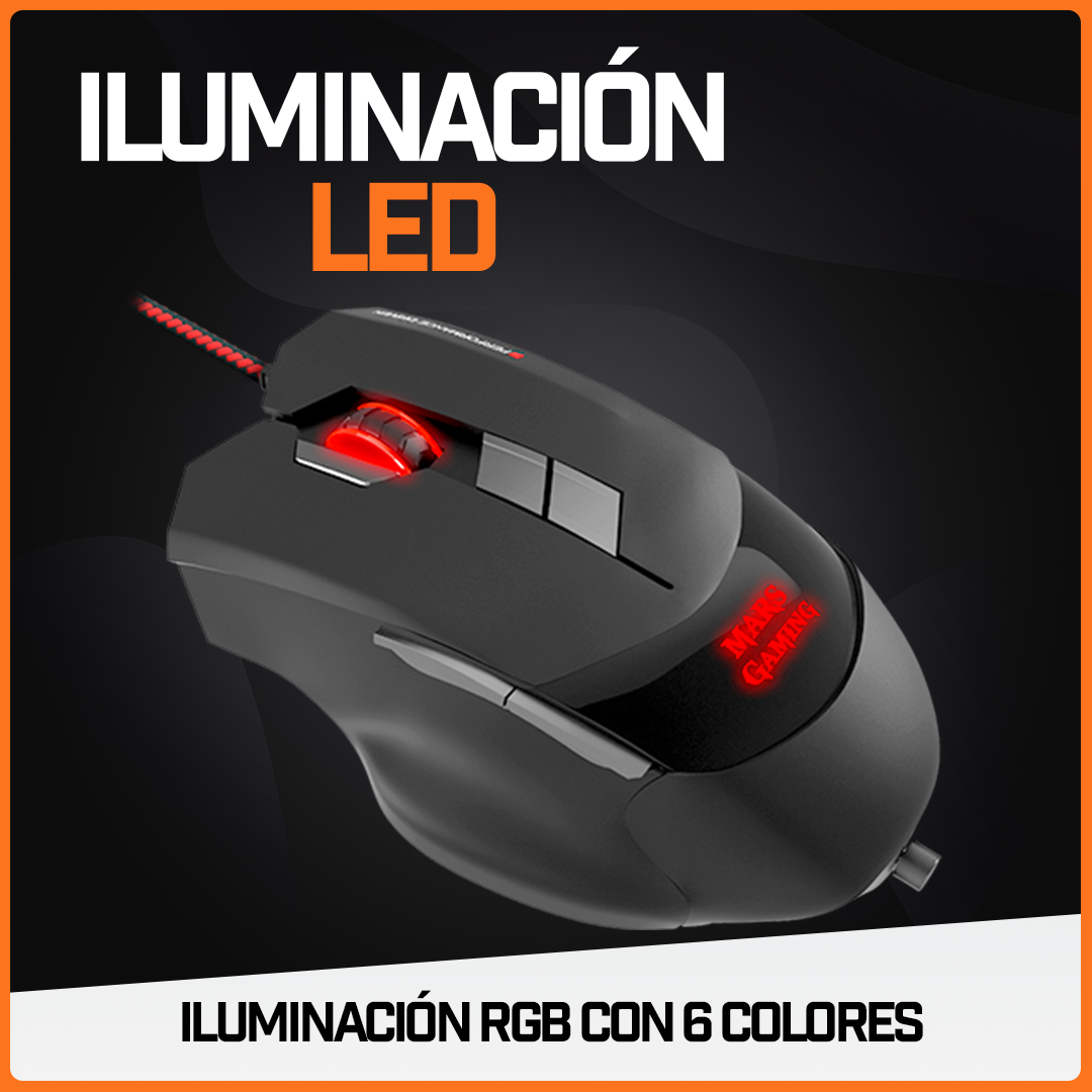 Mouse Gamer Ratón Juegos Usb Periférico Rgb Pc Personalizable