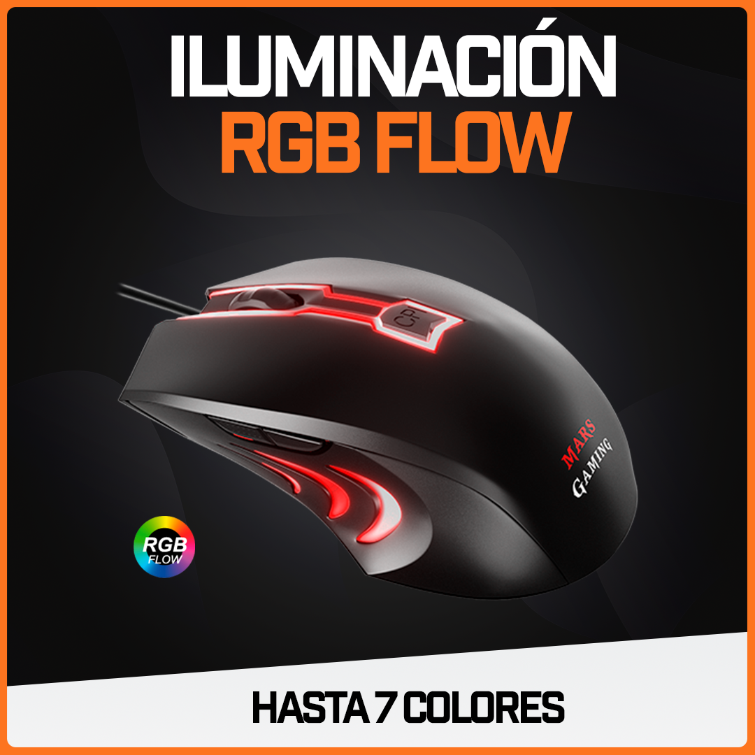 Mouse Gamer Ratón Juegos Usb Periférico Rgb Pc Ergonómico