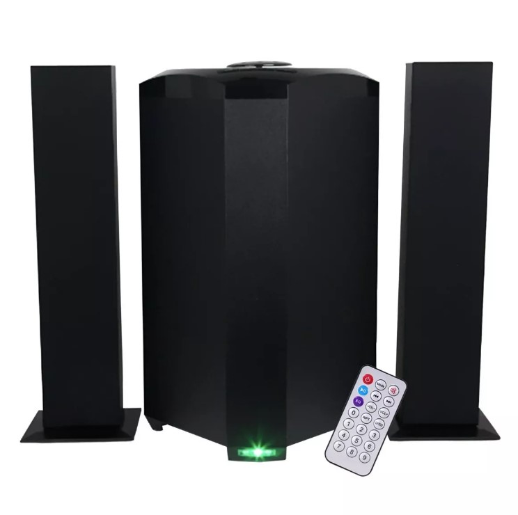 Minicomponente Fol Bluetooth Teatro En Casa Bocinas Audio.