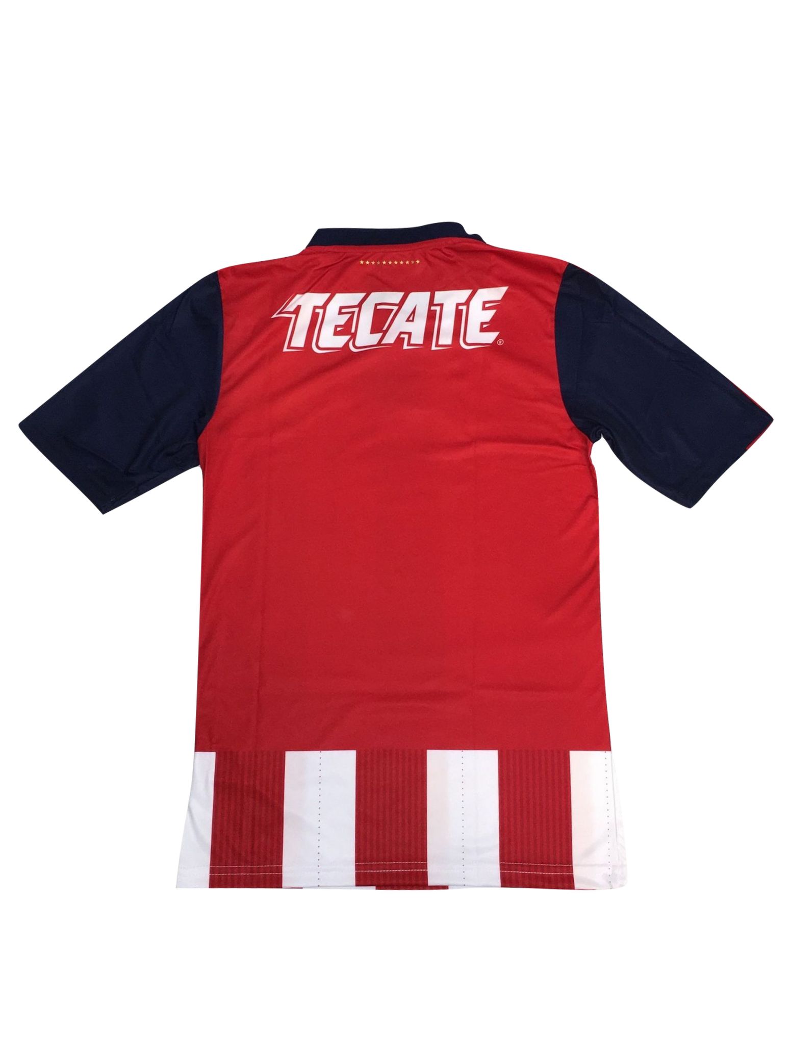 Jersey Playera Chivas Manga Corta Rojiblanca Original