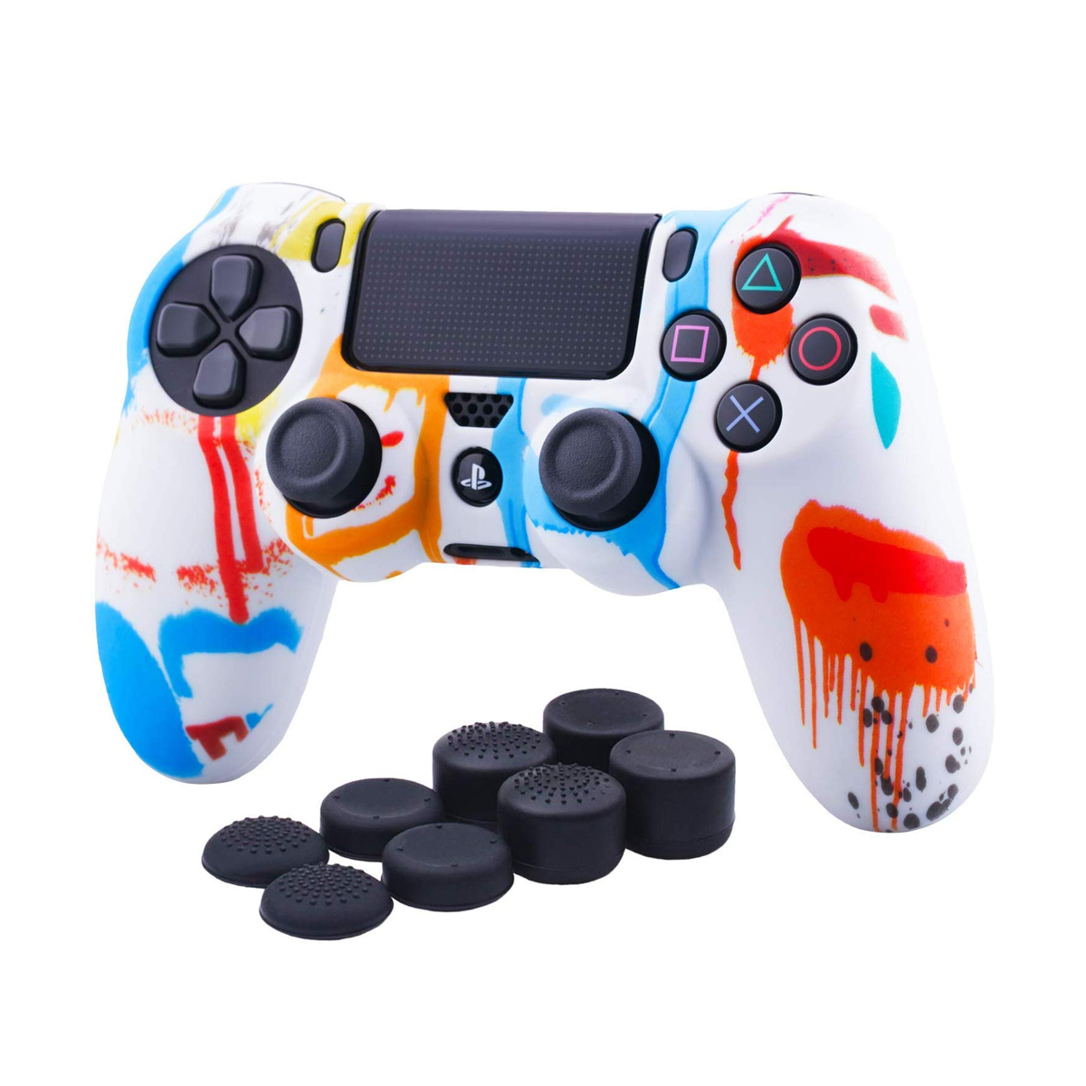 Funda Para Control PlayStation 4 (Paint)