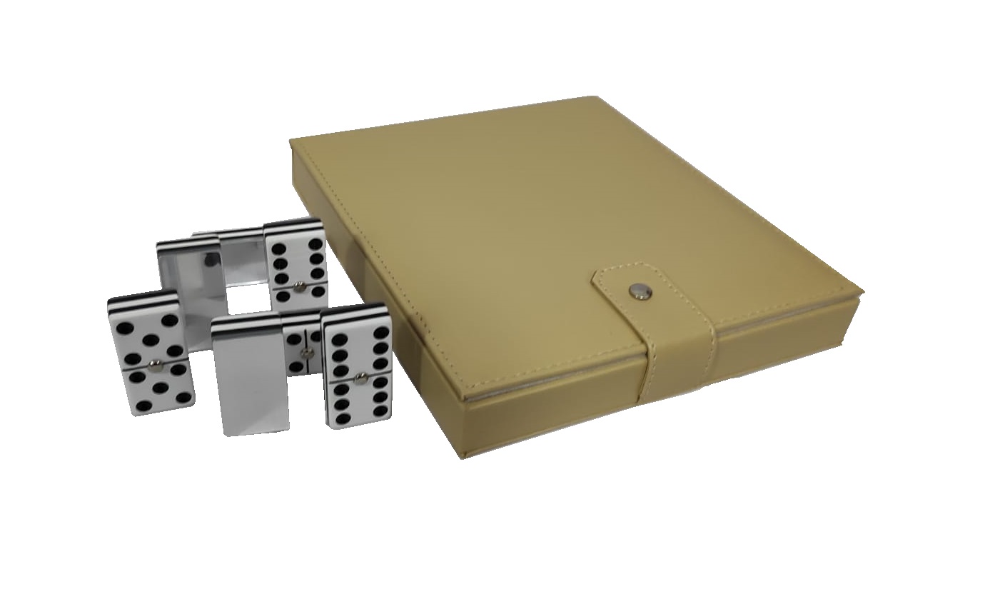 Dominó Cebra/Espejo Tamaño Jumbo (Inglés)