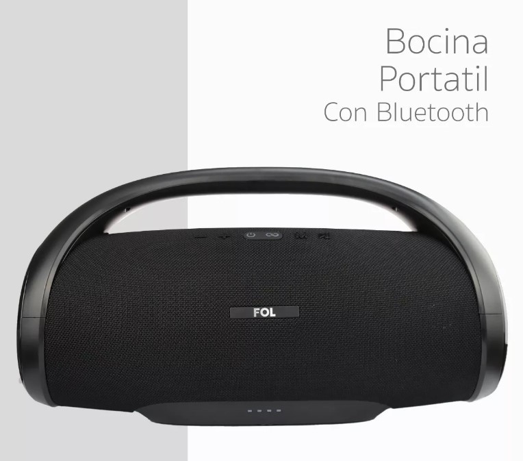 Bocina Fol Inalámbrica Bluetooth Portátil Sonido.