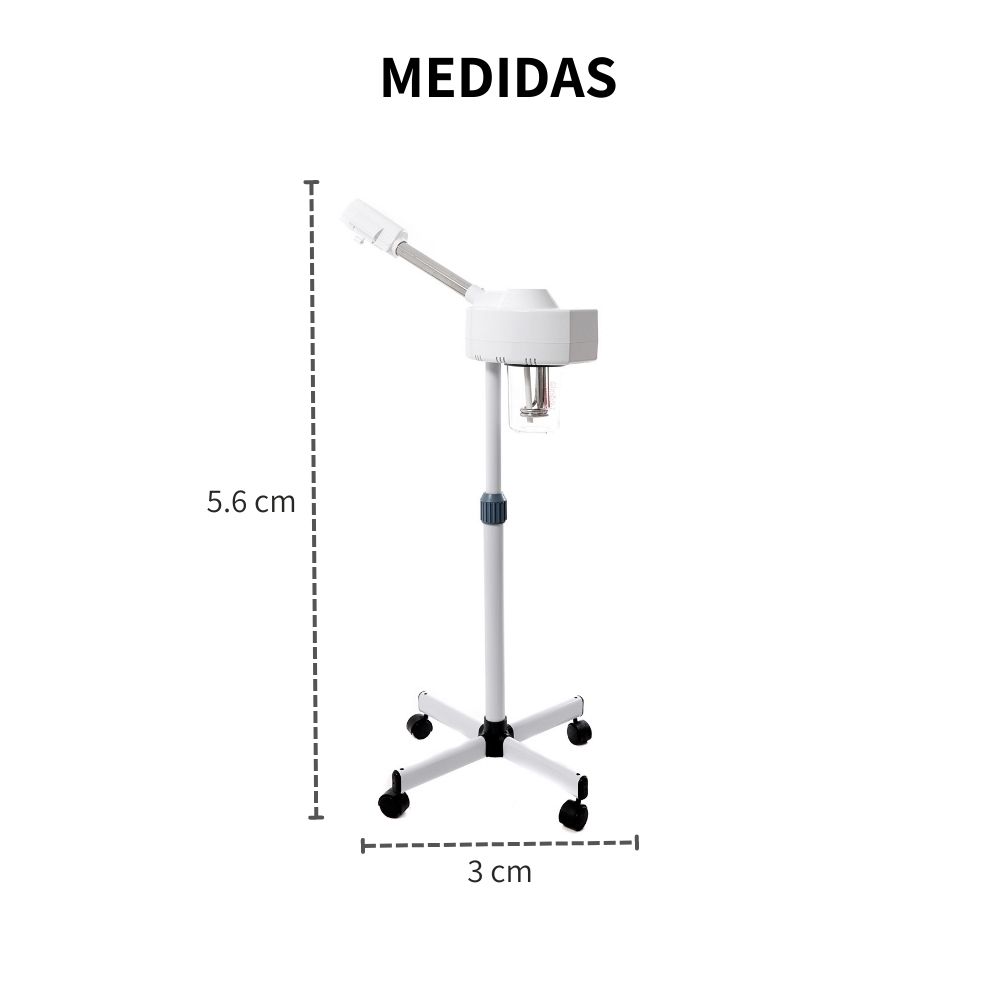 Vaporizador Facial Ozono Barbería Estética Spa Profesional