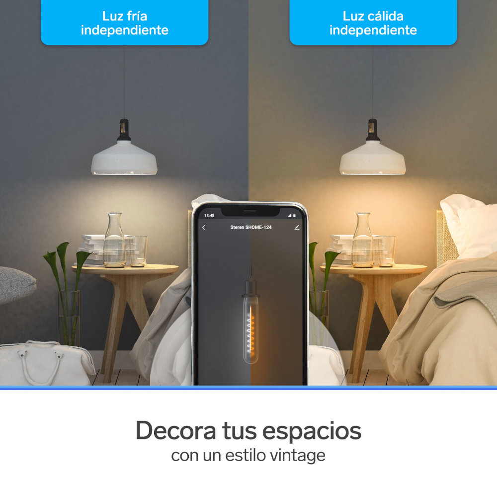 Foco LED vintage Wi-Fi de 4,5 W 