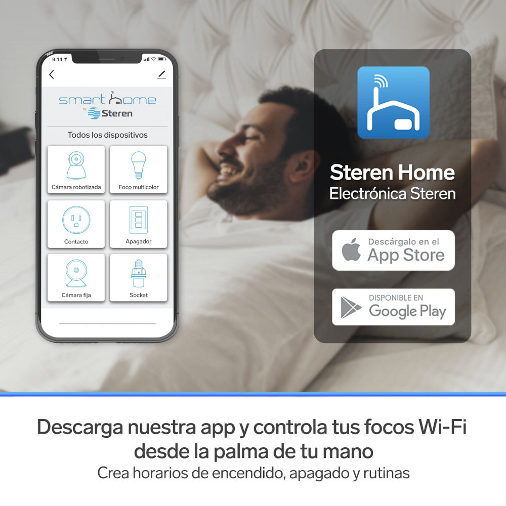 Foco LED vintage Wi-Fi de 4,5 W 