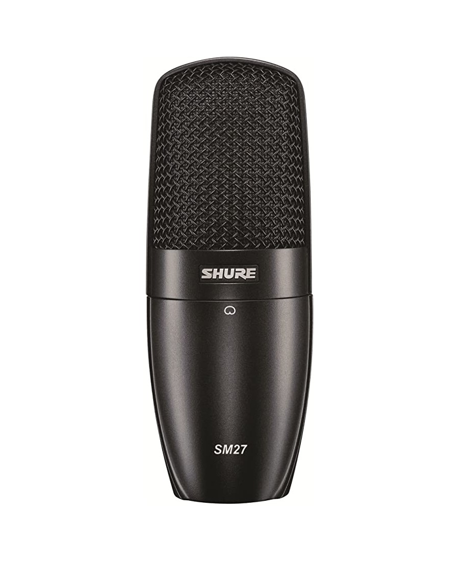 Micrófono Condensador SHURE Sm27-sc Para Estudio De Grabación