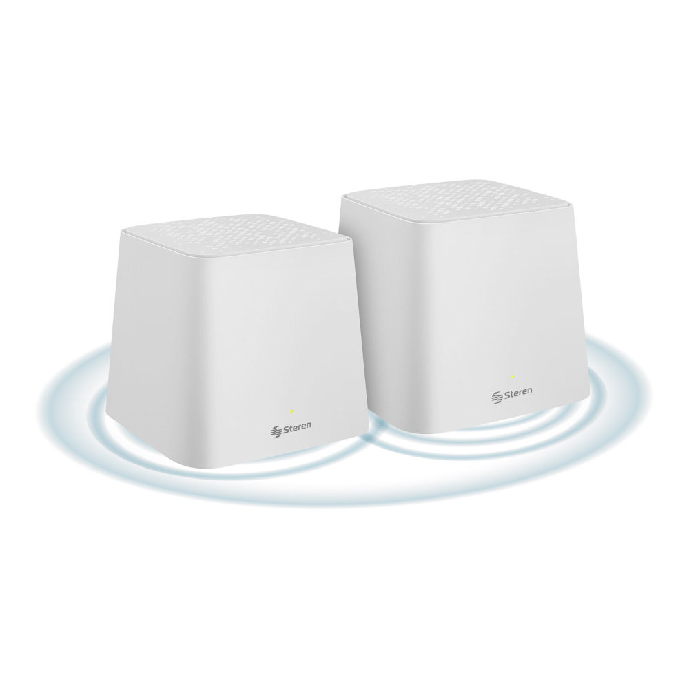 Sistema Smart Wi-Fi MESH doble, 2,4 GHz y 5 GHz (B/G/N/A/AC/V/R) 