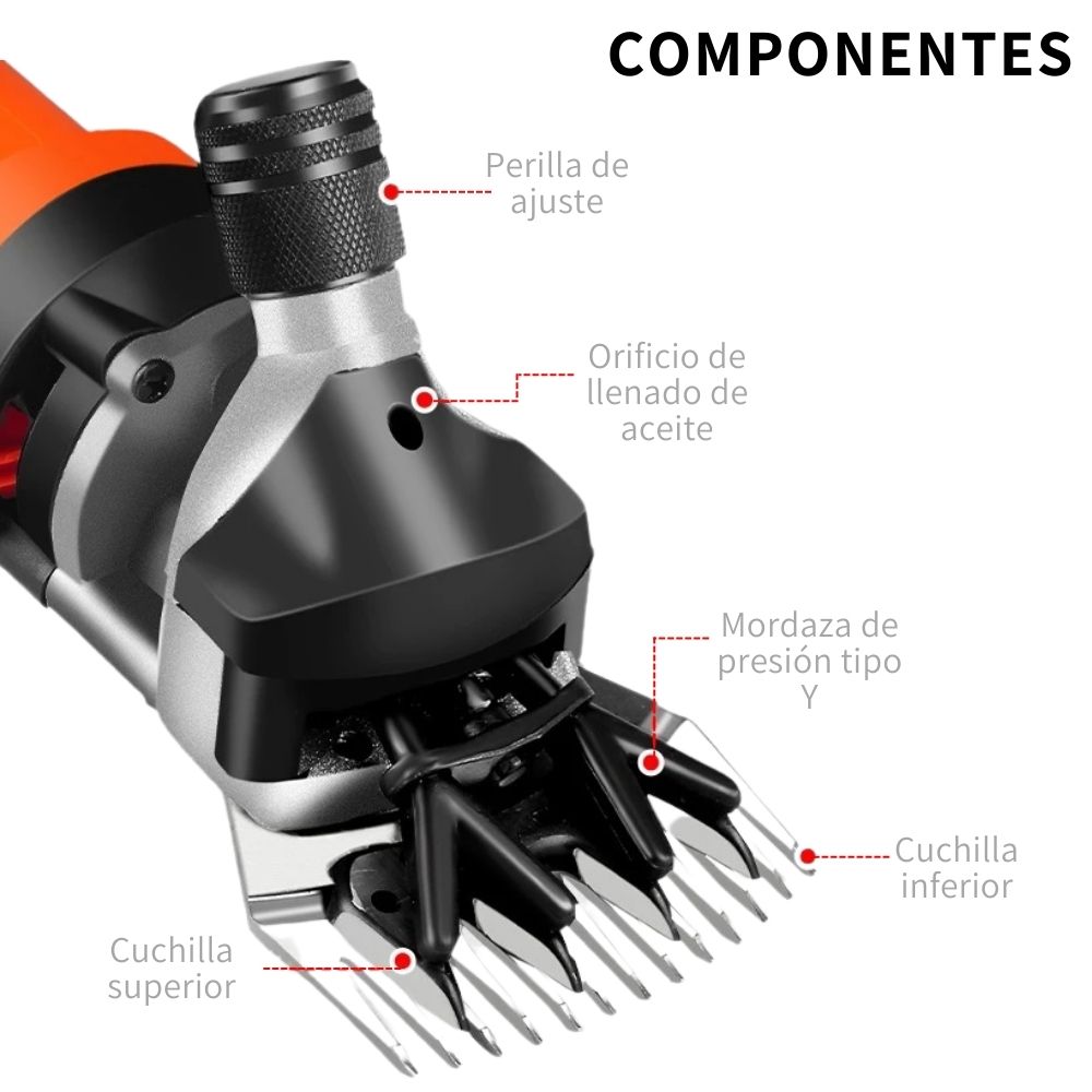 Trasquiladora Rasuradora Para Borregos Perro Ovejas 690w Pro