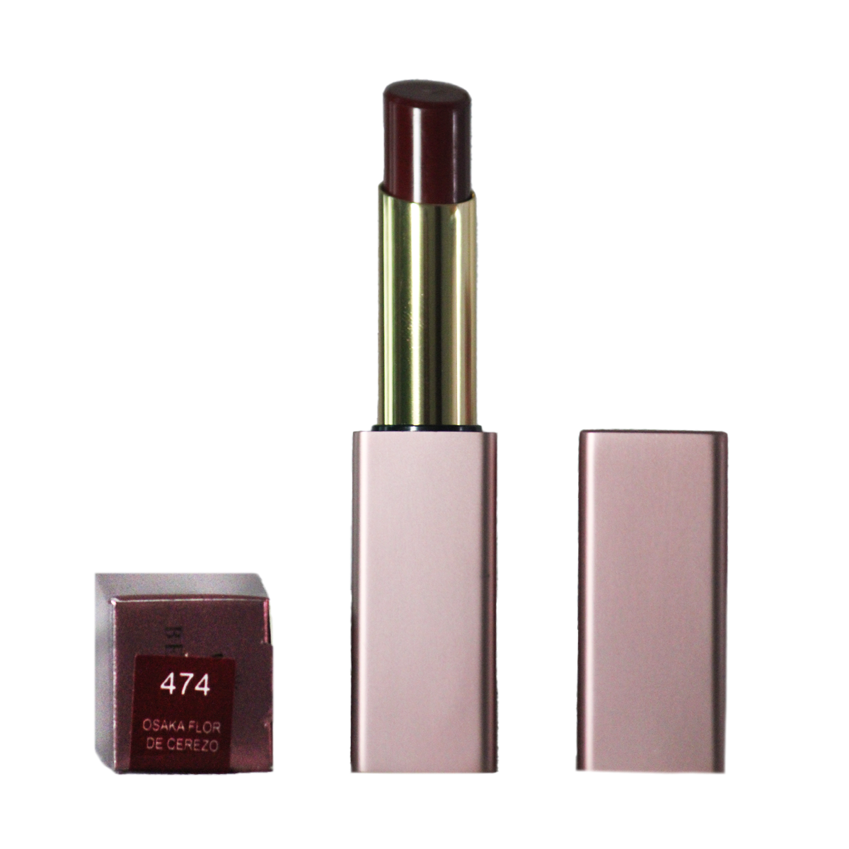 Labial efecto satinado, tono "474 Osaka" colección "Flor de Cerezo"