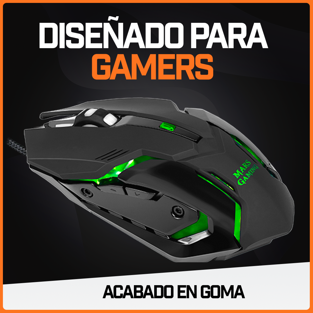 Mouse Gamer Ratón Juegos Usb Periférico Rgb Pc Ergonómico