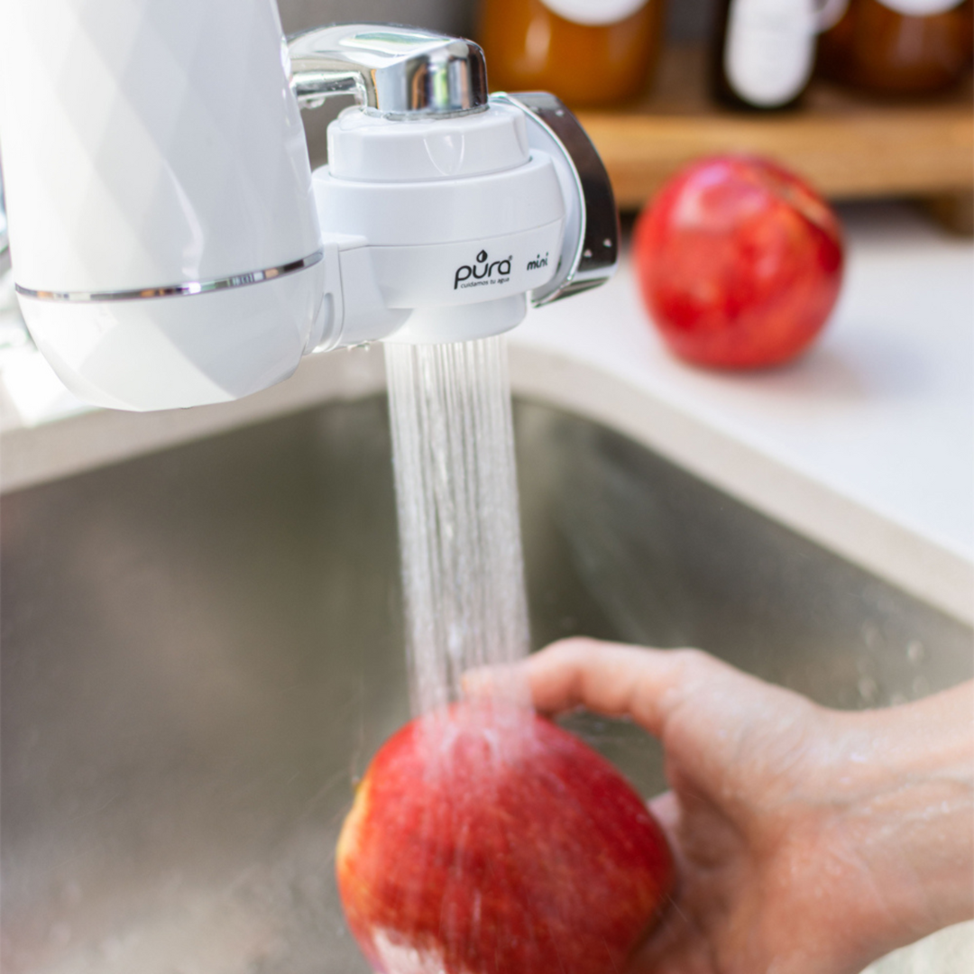 Filtro Purificador de Agua directo a la llave ultracompacto PURA Mini
