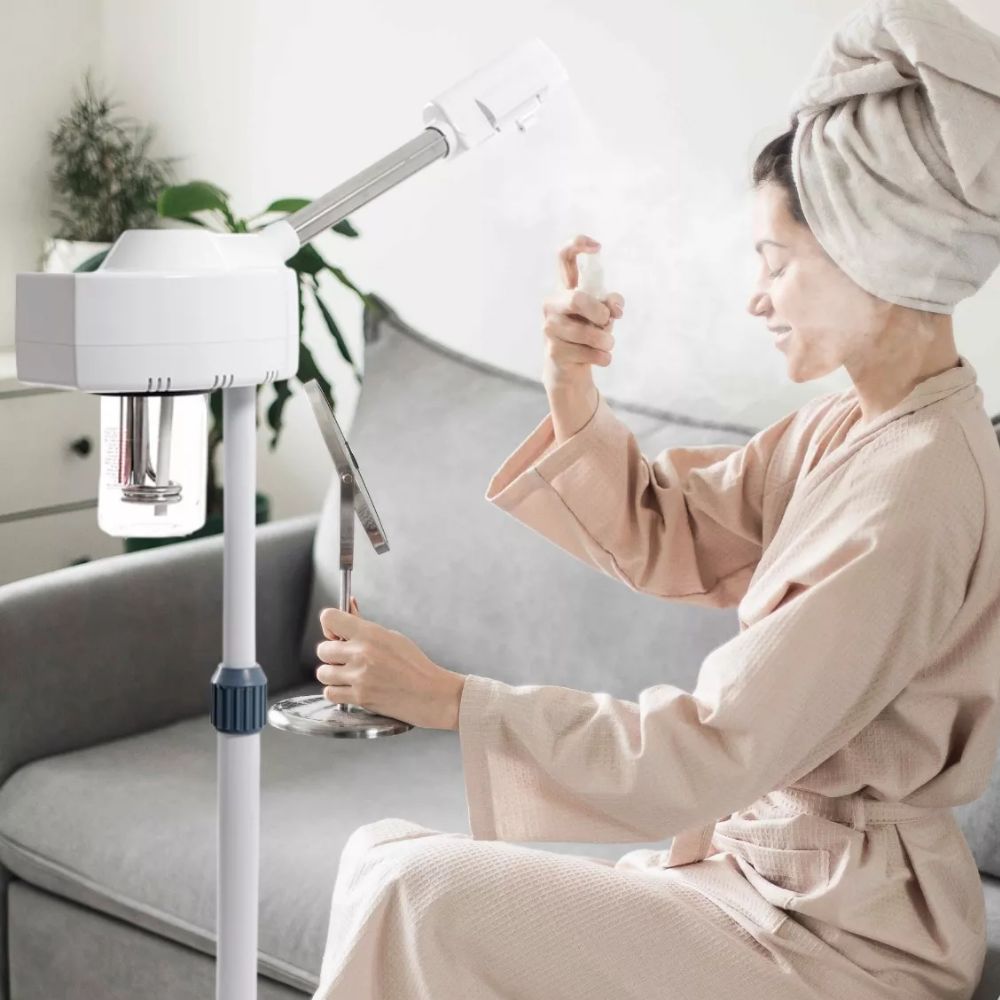 Vaporizador Facial Ozono Barbería Estética Spa Profesional