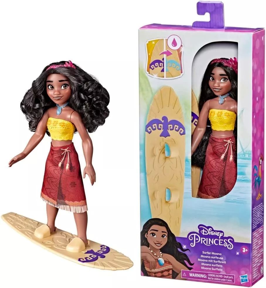 MUÑECA DISNEY PRINCESS MOANA SURFISTA
