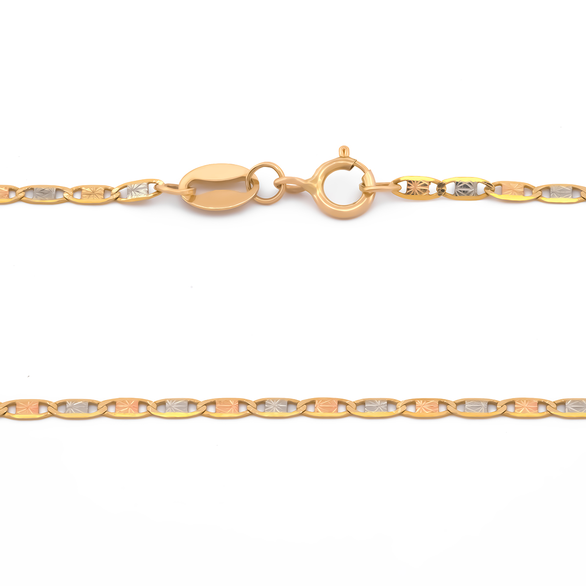 Cadena Gucci Oro Florentino Sólido 10K 55 cm 