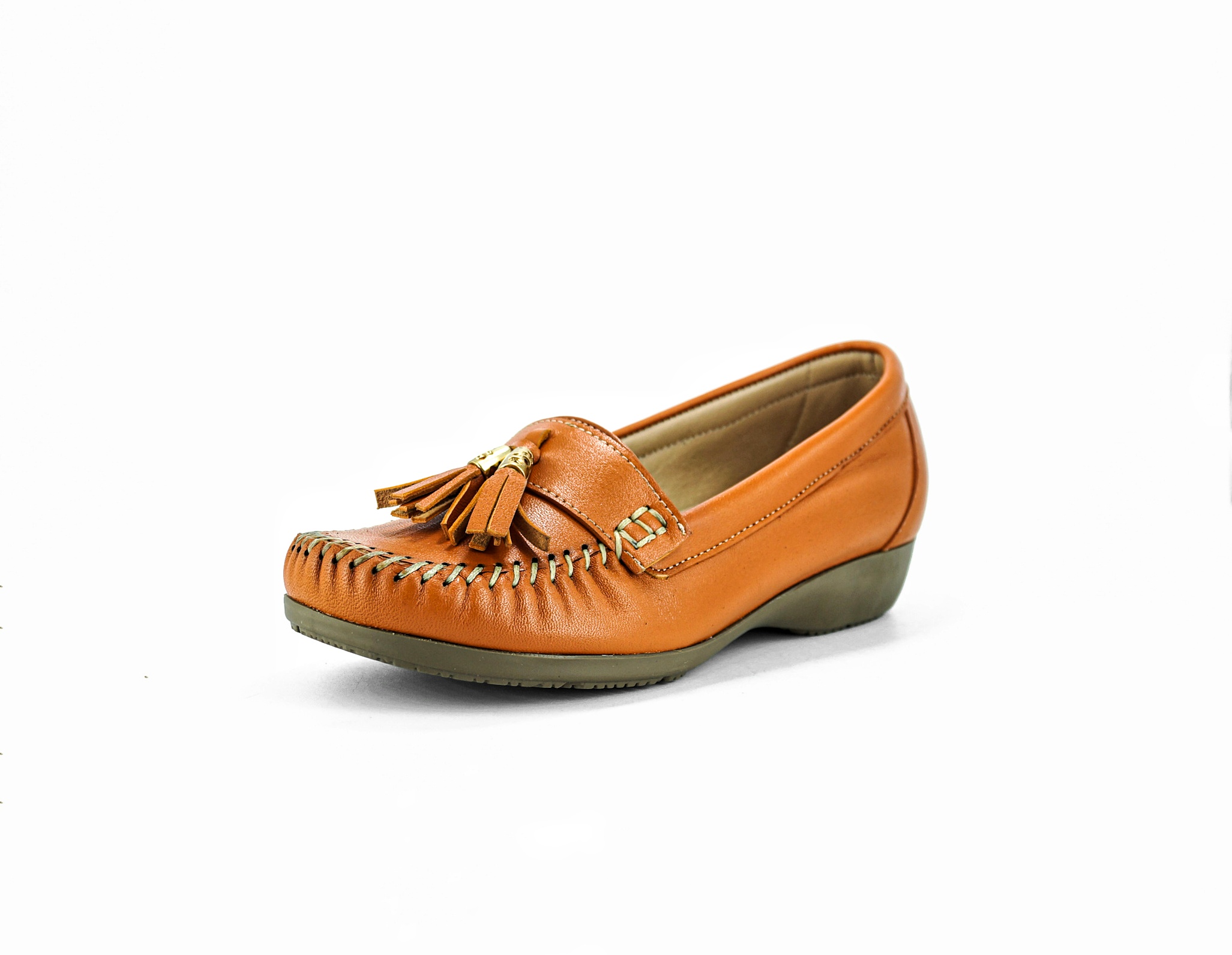 Zapato Bajo Cómodo Y Suave Para Dama Mod Andy Mandarina