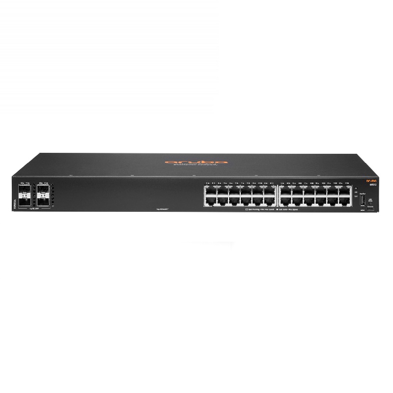 Switch HPE Aruba CX 6000  24 Puertos  Gigabit  4 SFP  