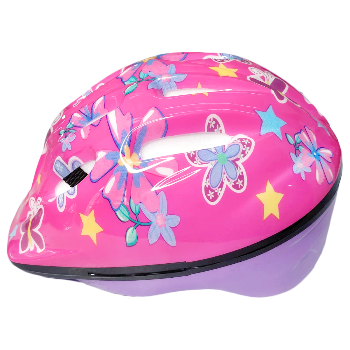 Kit Patinaje Led Ajustables Infantil Rosa con Mochila Y Protecciones