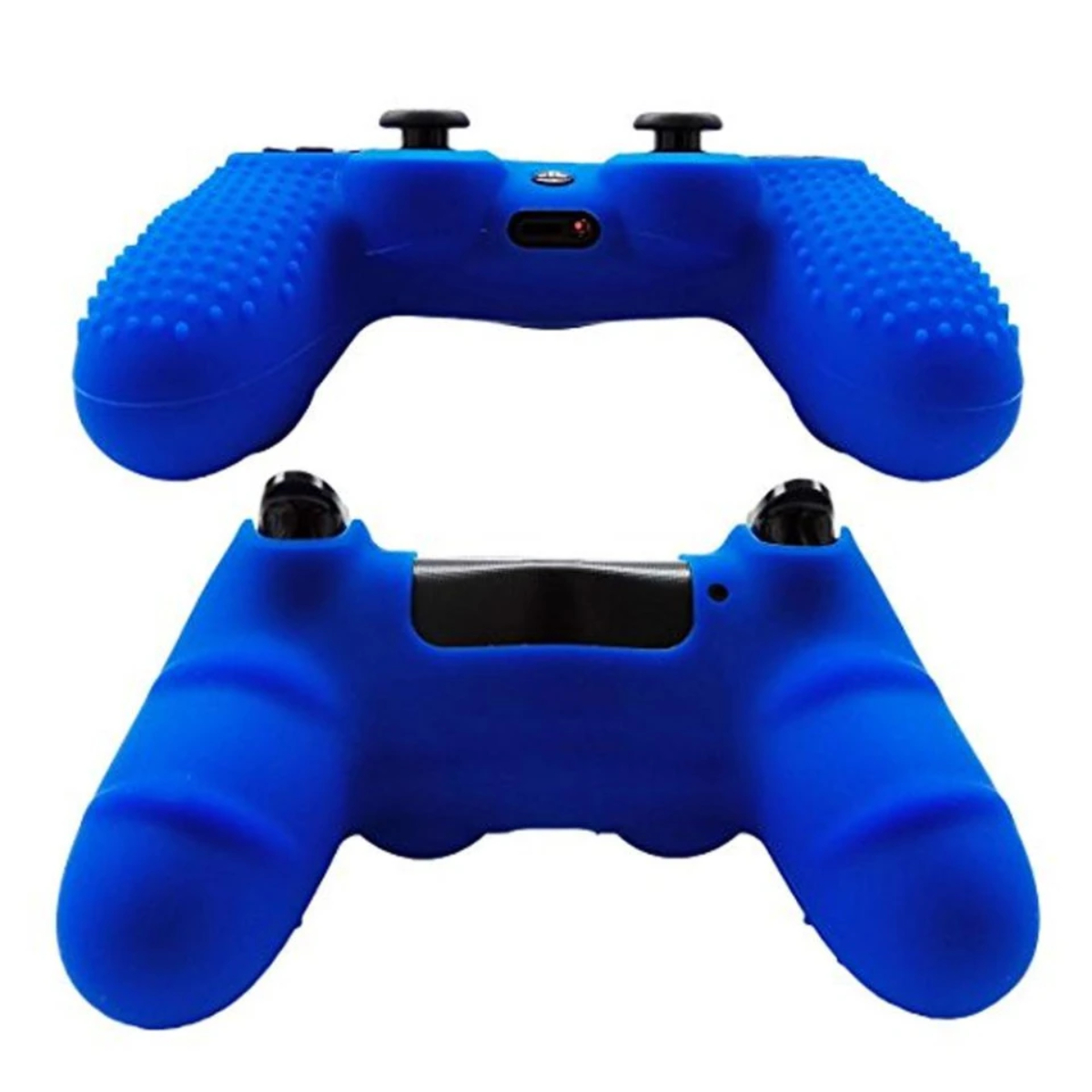 Funda Texturizada Silicona Compatible Playstation 4 (Azul)