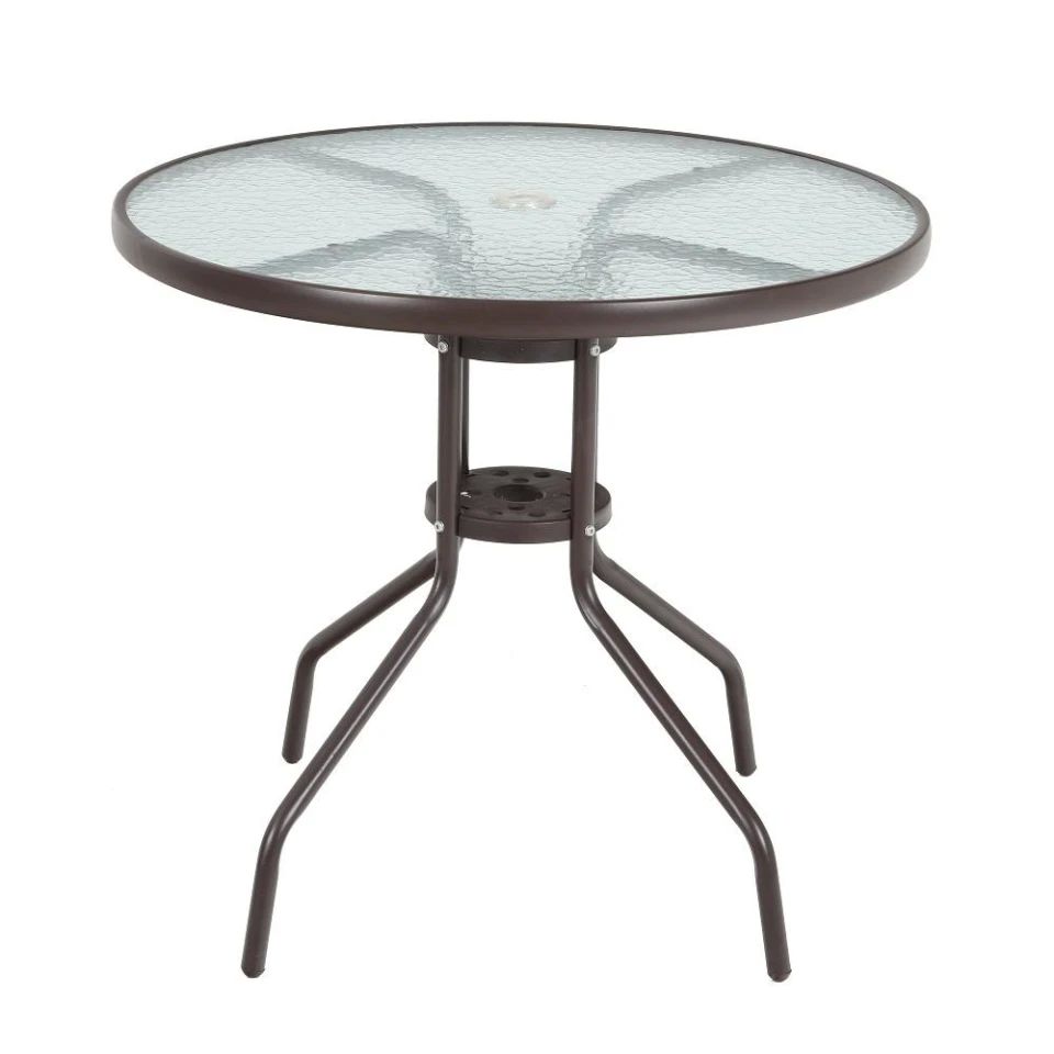 Comedor Desayunador Redondo 6 Piezas Beige