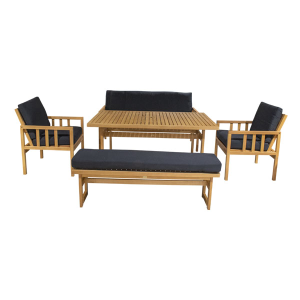 Sala para Exterior Cuba Black