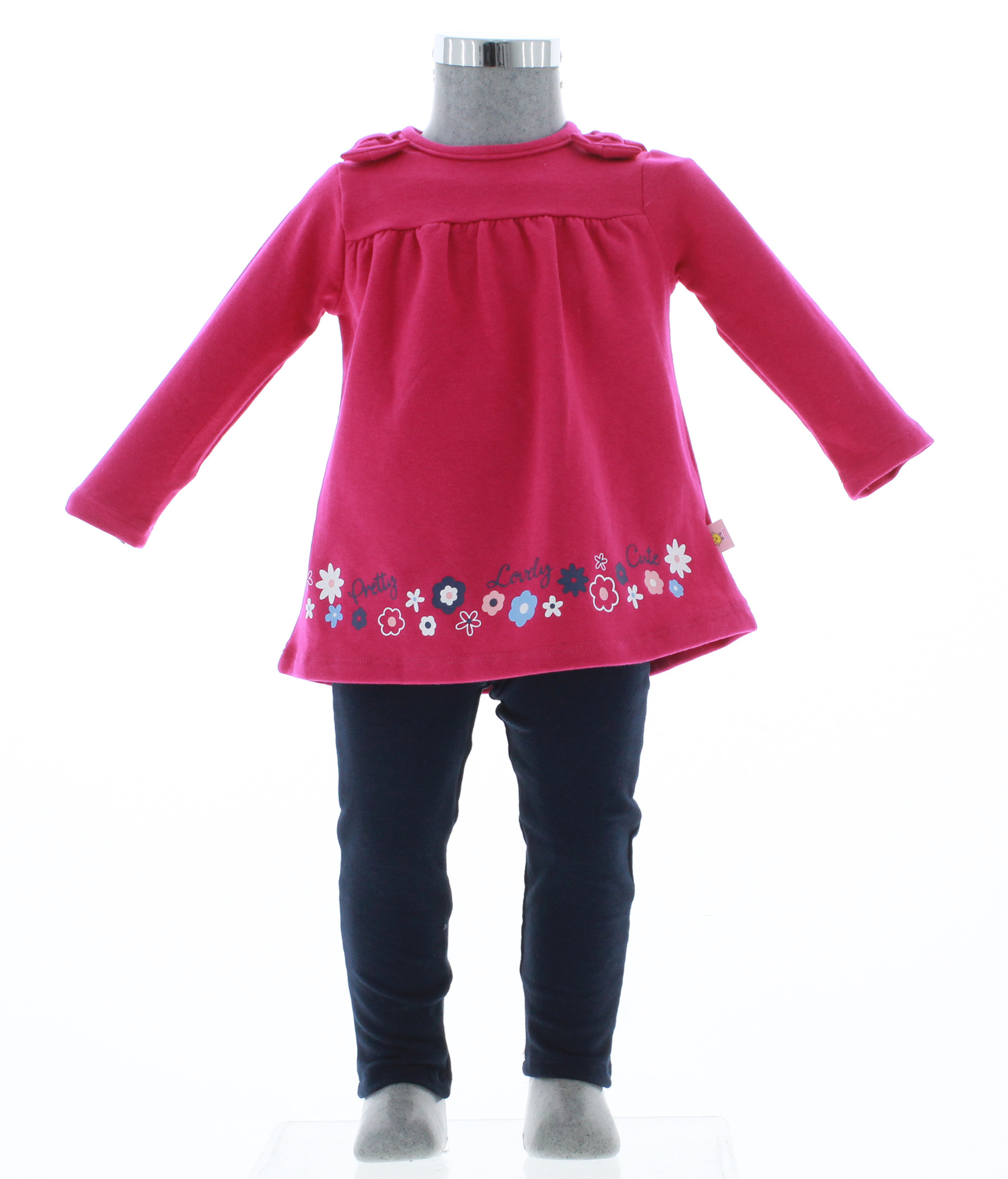 Conjunto Niña Bebe Pants y Blusa 3223 0 a 3 Años.