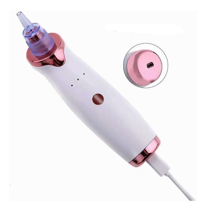 Kit de cepillo limpiador facial eléctrico 5 en 1 y succionador de puntos negros