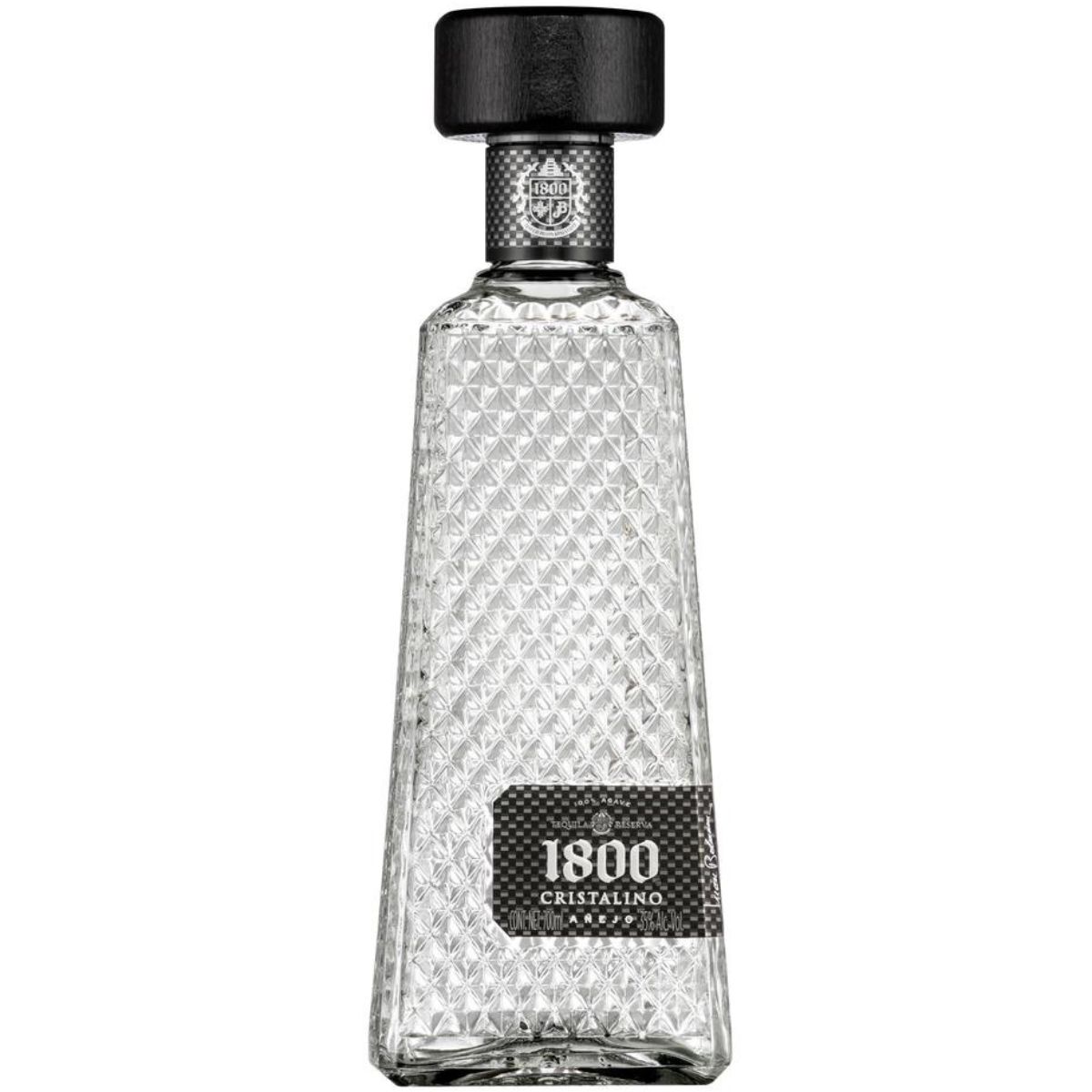 Tequila Cuervo 1800 Cristalino Añejo 700 mL 