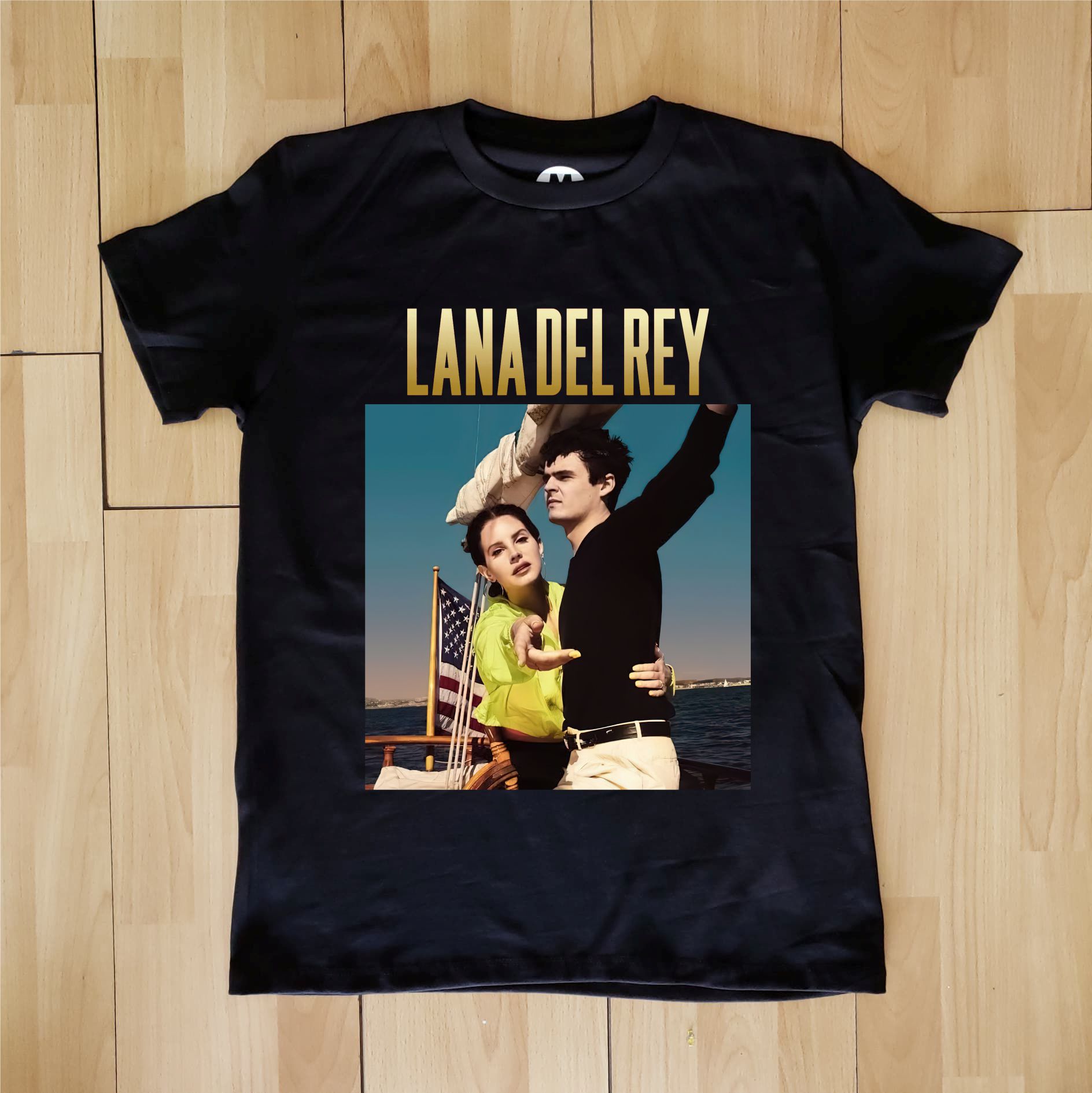 Playera Lana del Rey Norman Rockwell