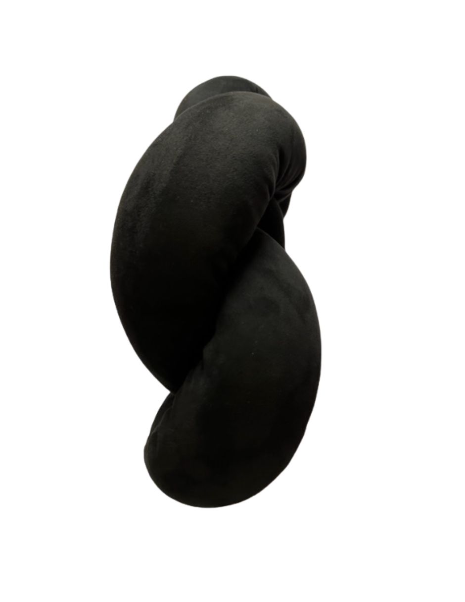 Cojín nudo decorativo para sala o recámara Copo de Luna chico.