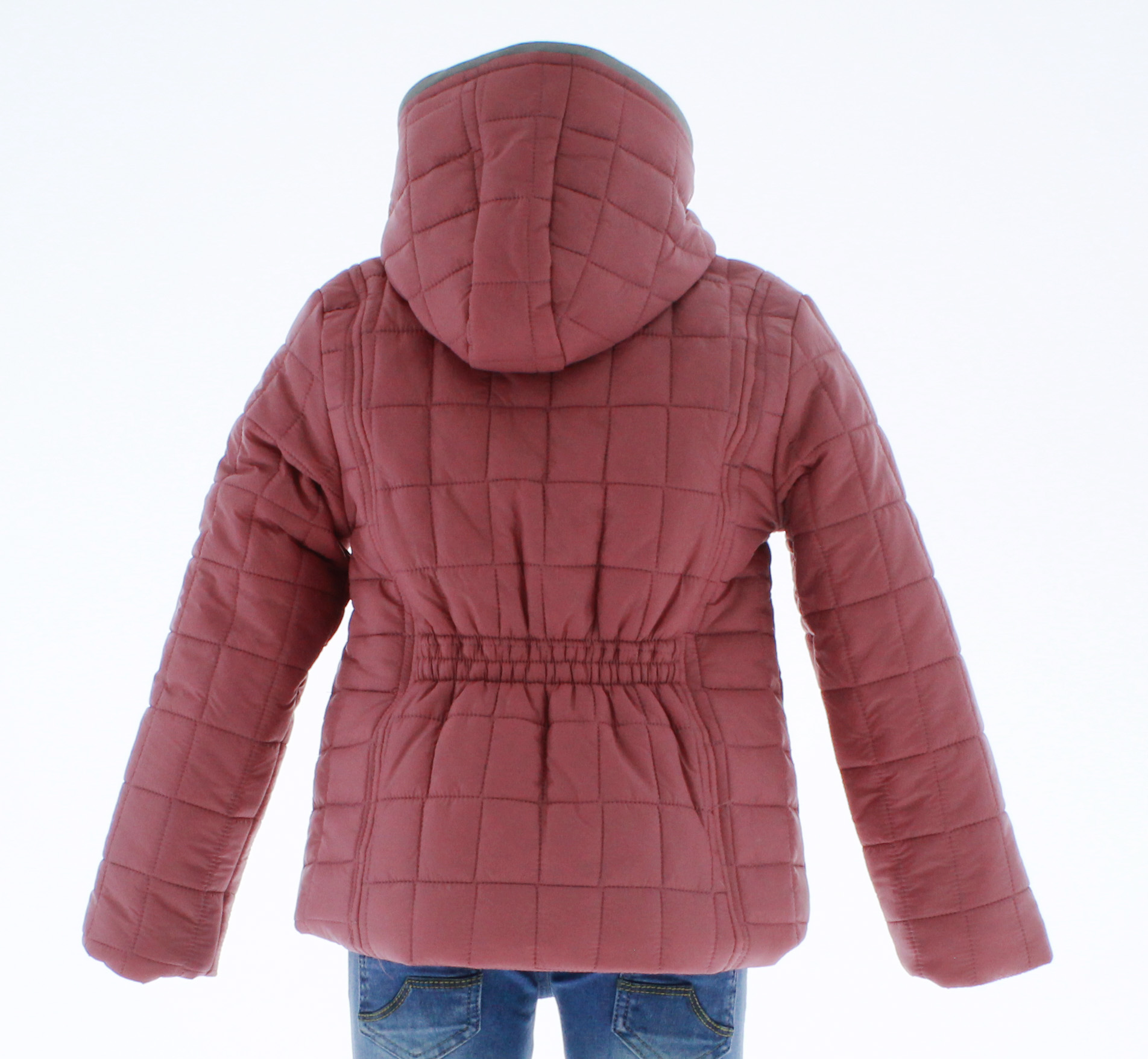 Chamarra Niña Rosa Forrada 3234 3 a 16 Años.