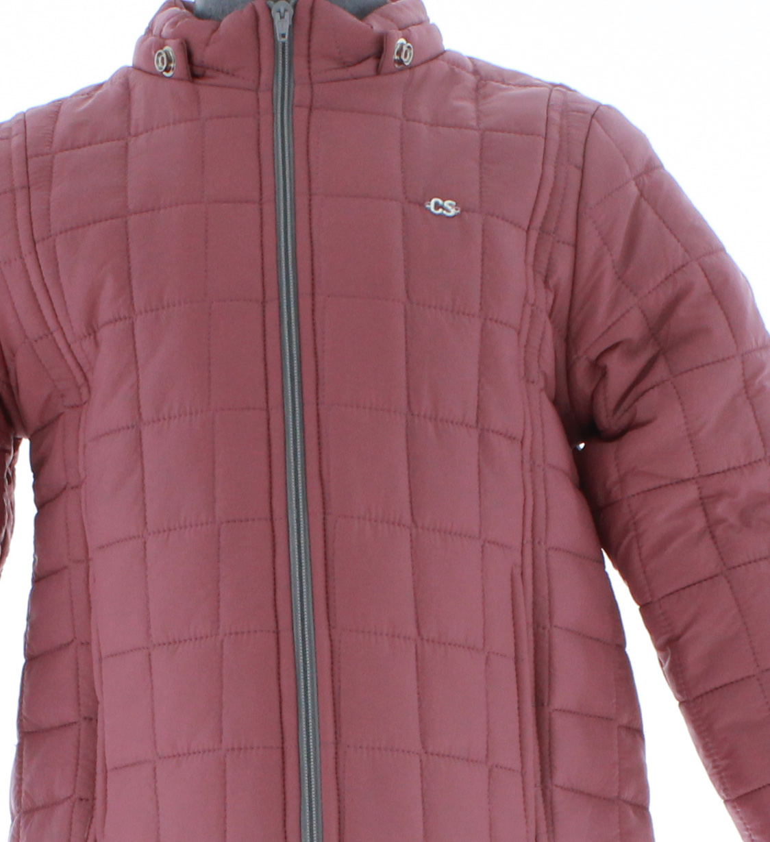 Chamarra Niña Rosa Forrada 3234 3 a 16 Años.