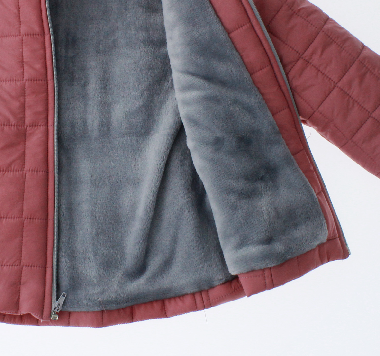 Chamarra Niña Rosa Forrada 3234 3 a 16 Años.