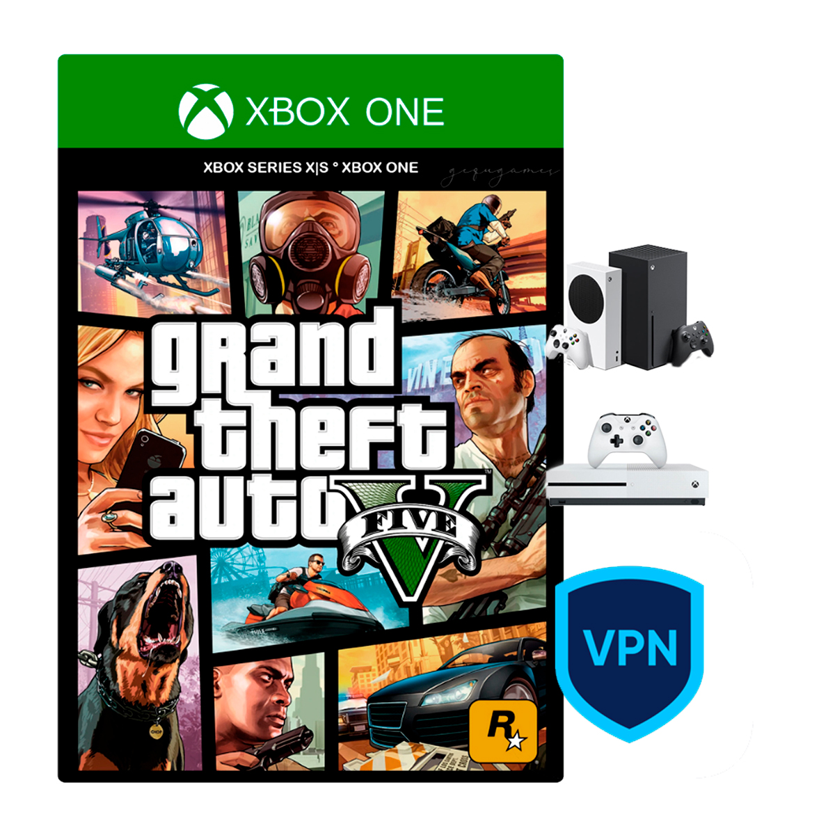 Grand Theft Auto V: Edición Premium Codigo Digital VPN