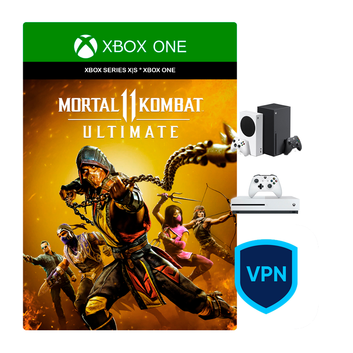 Mortal Kombat 11 Ultimate Codigo Digital VPN