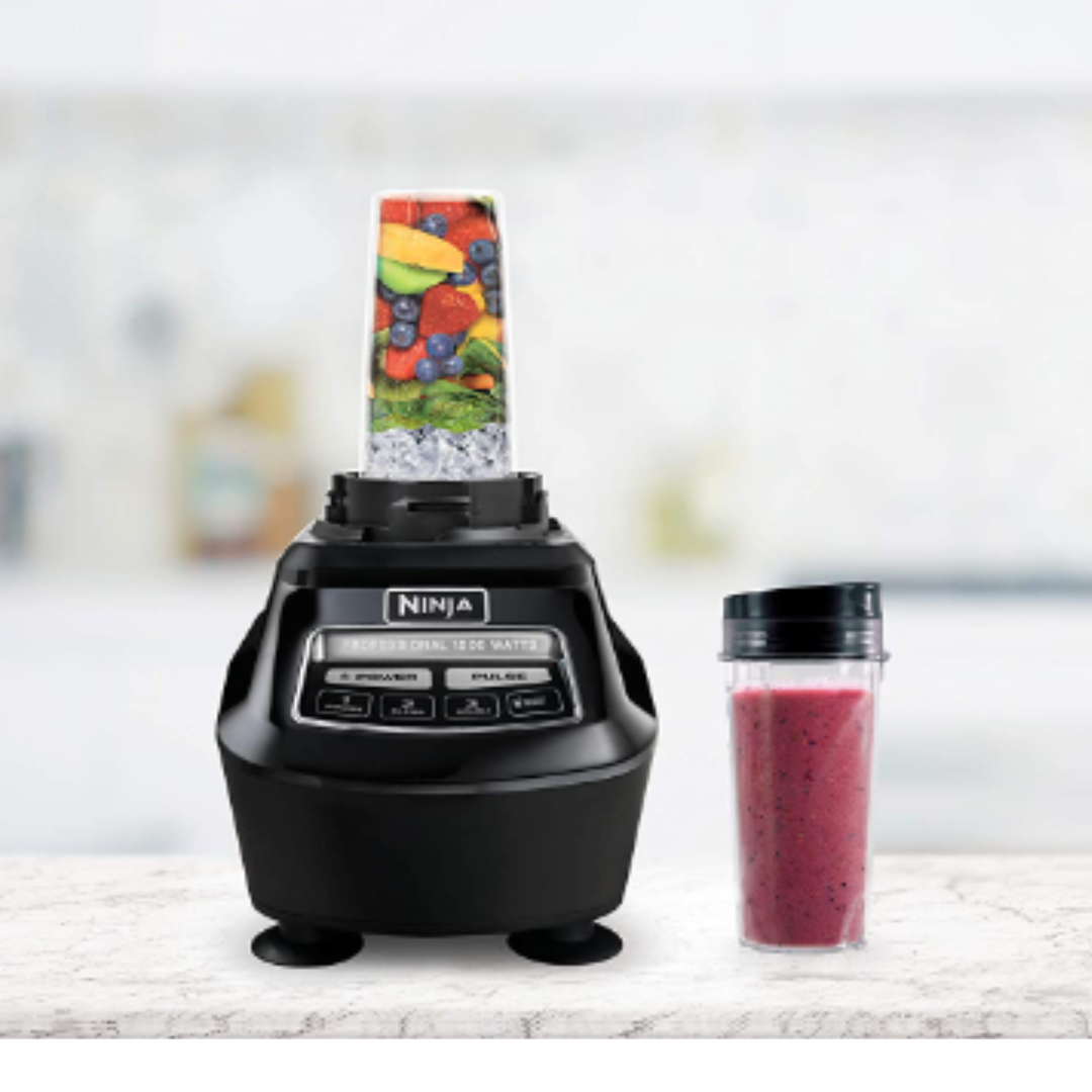 Licuadora NINJA Mega Kitchen System BL770 72 FL oz Negra 120V