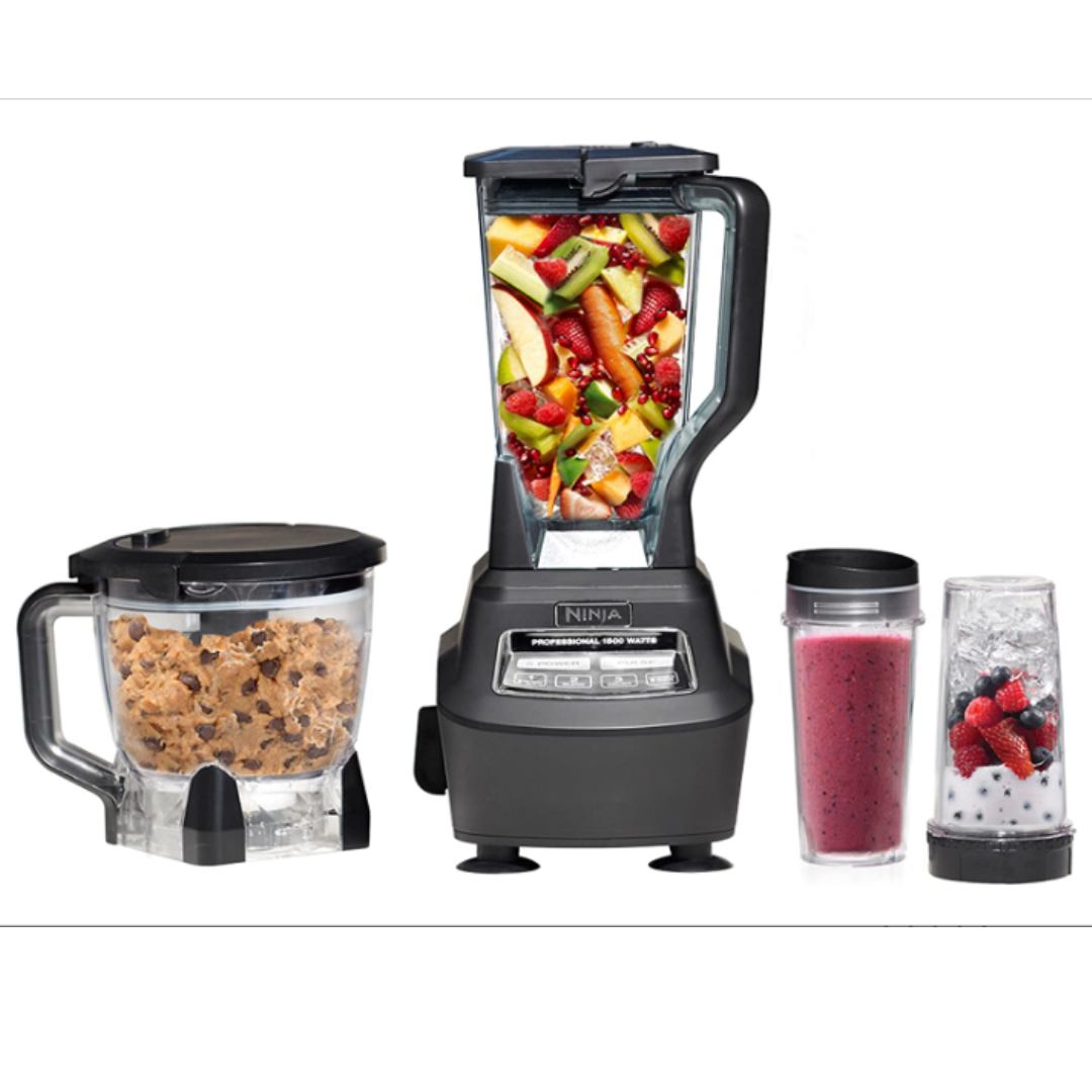 Licuadora NINJA Mega Kitchen System BL770 72 FL oz Negra 120V