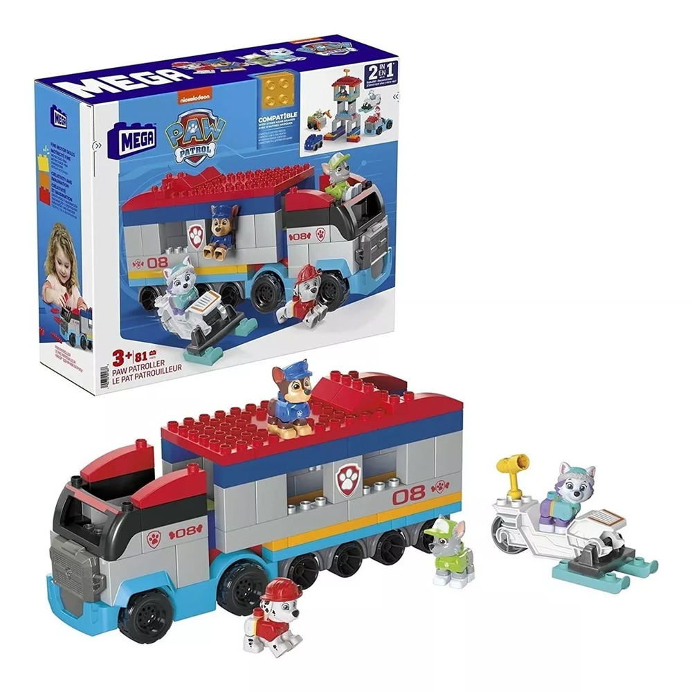Paw Patroller Mega Bloks .
