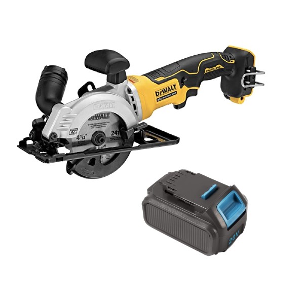 Kit Sierra Circular Inalámbrica Atomic 20v Max Dcs571b + Bateria