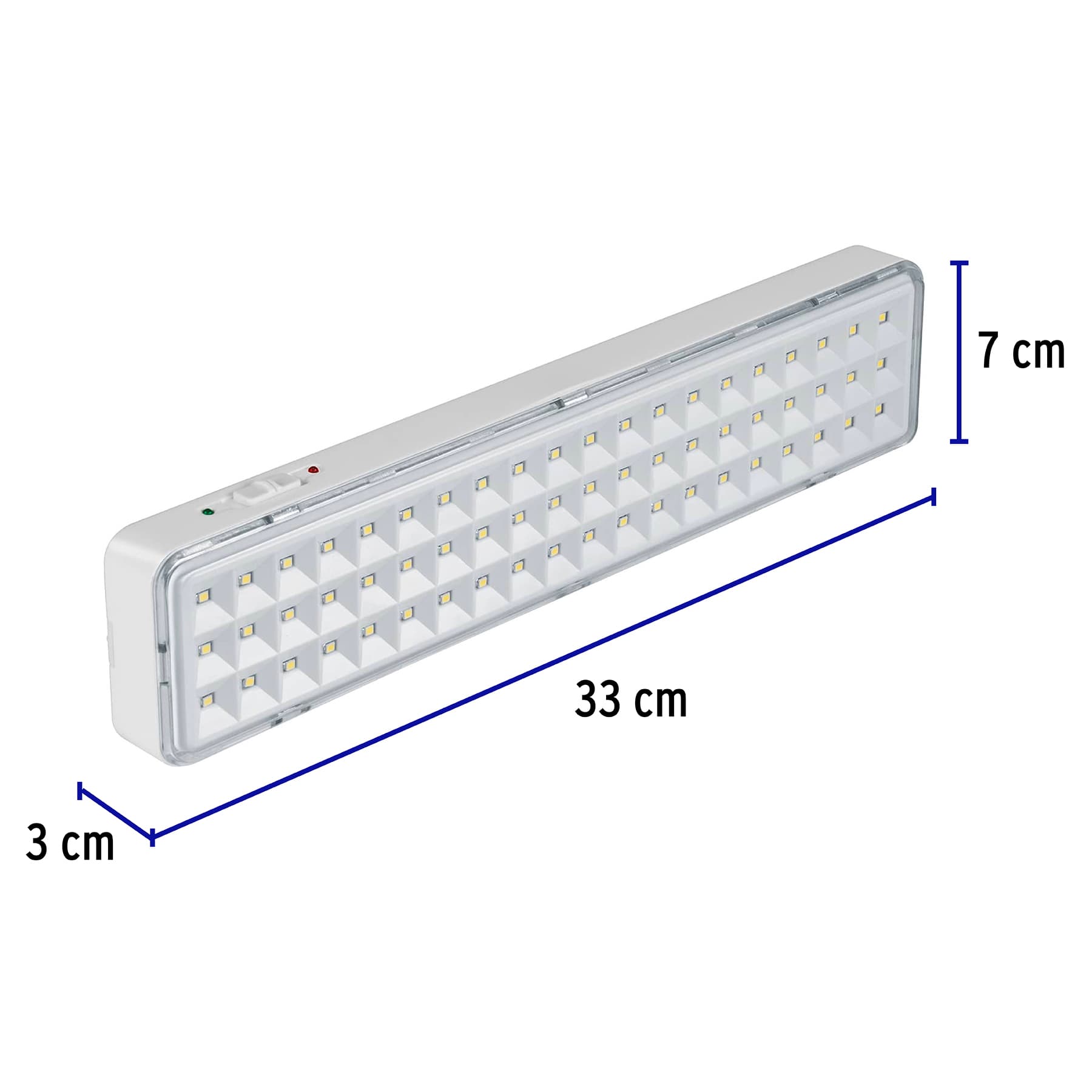 Lámpara de emergencia recargable Voltek 43008 300 lm, 60 LED