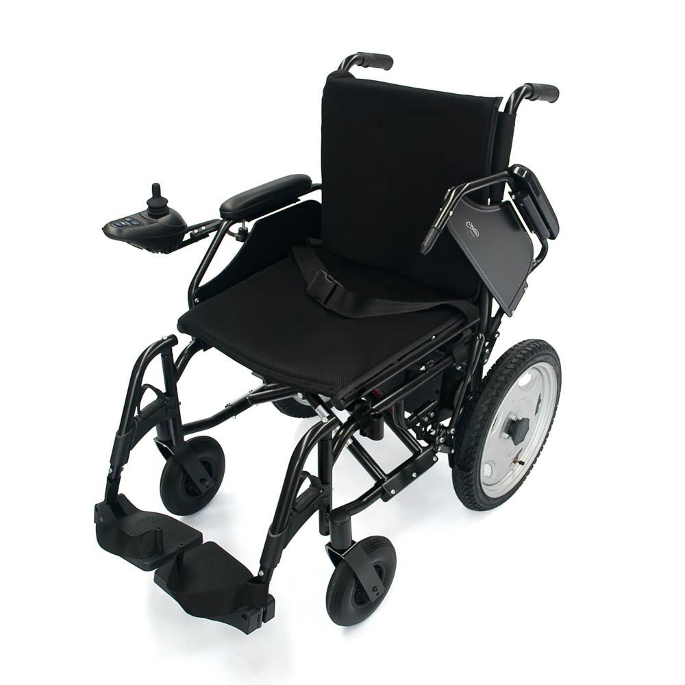 Companion, Silla Eléctrica  Todo Terreno Fabricada En Estructura De Acero Resistente, Con Llantas Traseras Neumáticas .